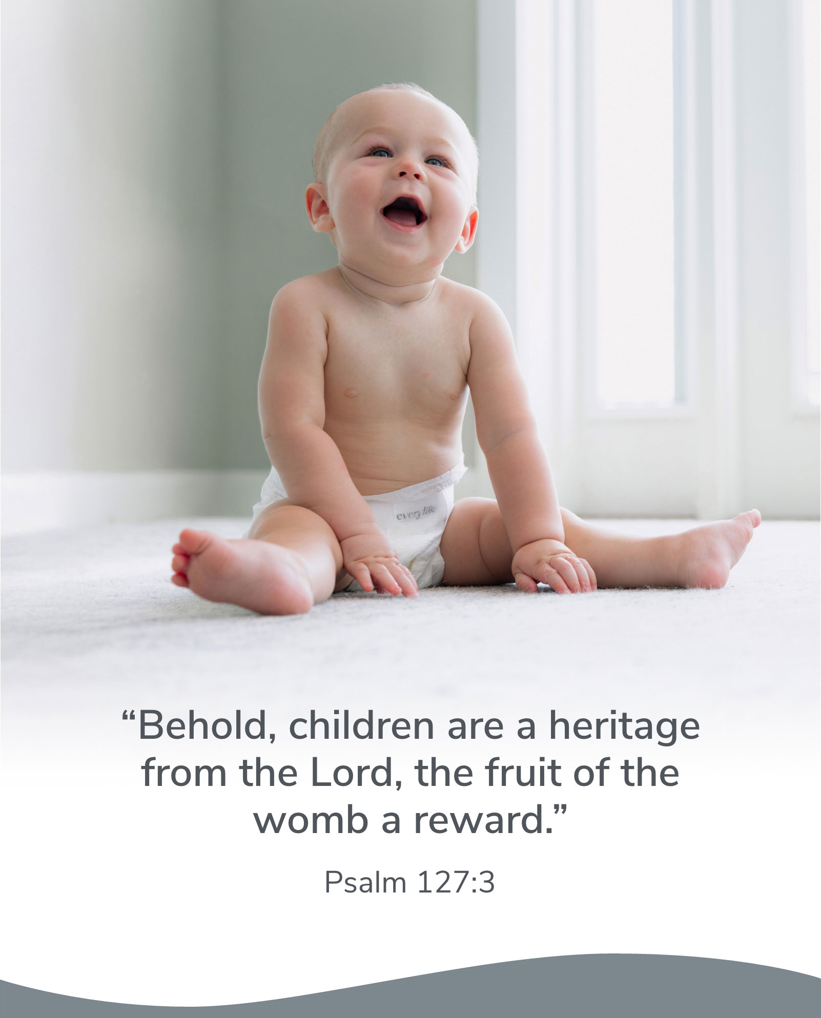 We believe every baby is a miracle from God. OUR MISSION