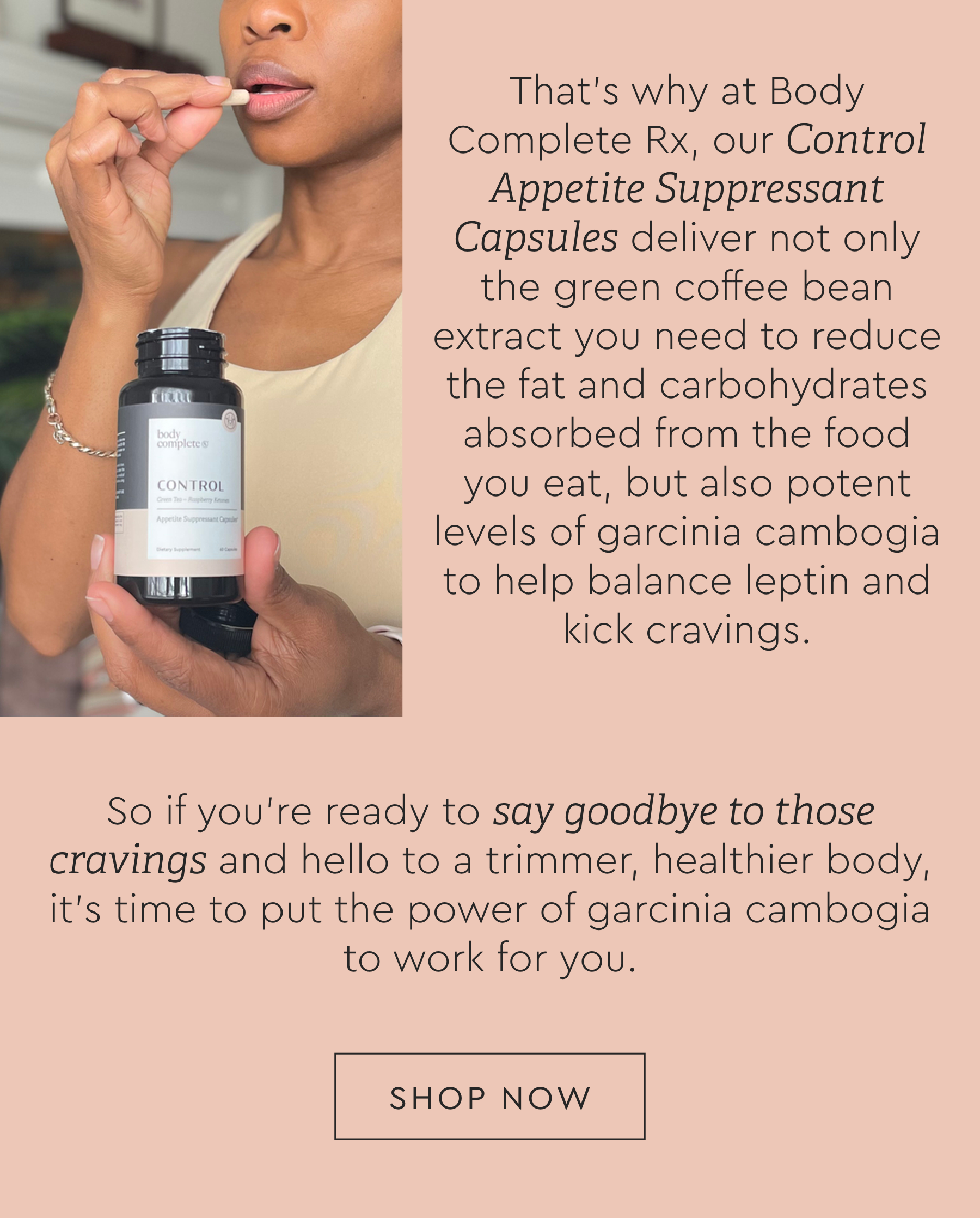 Cravings taking over? Body Complete Rx