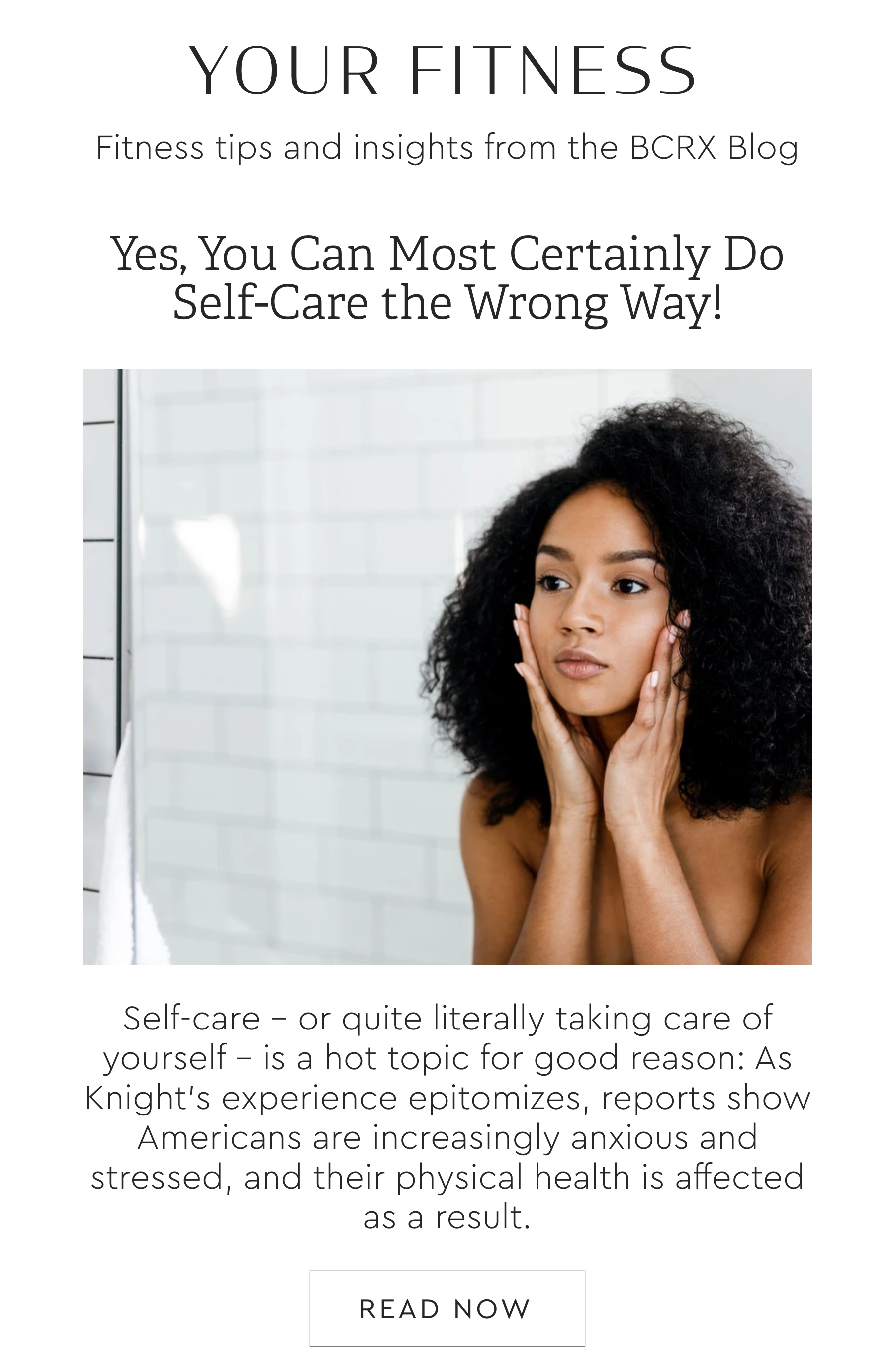 Your Week with BCRX Body Complete Rx