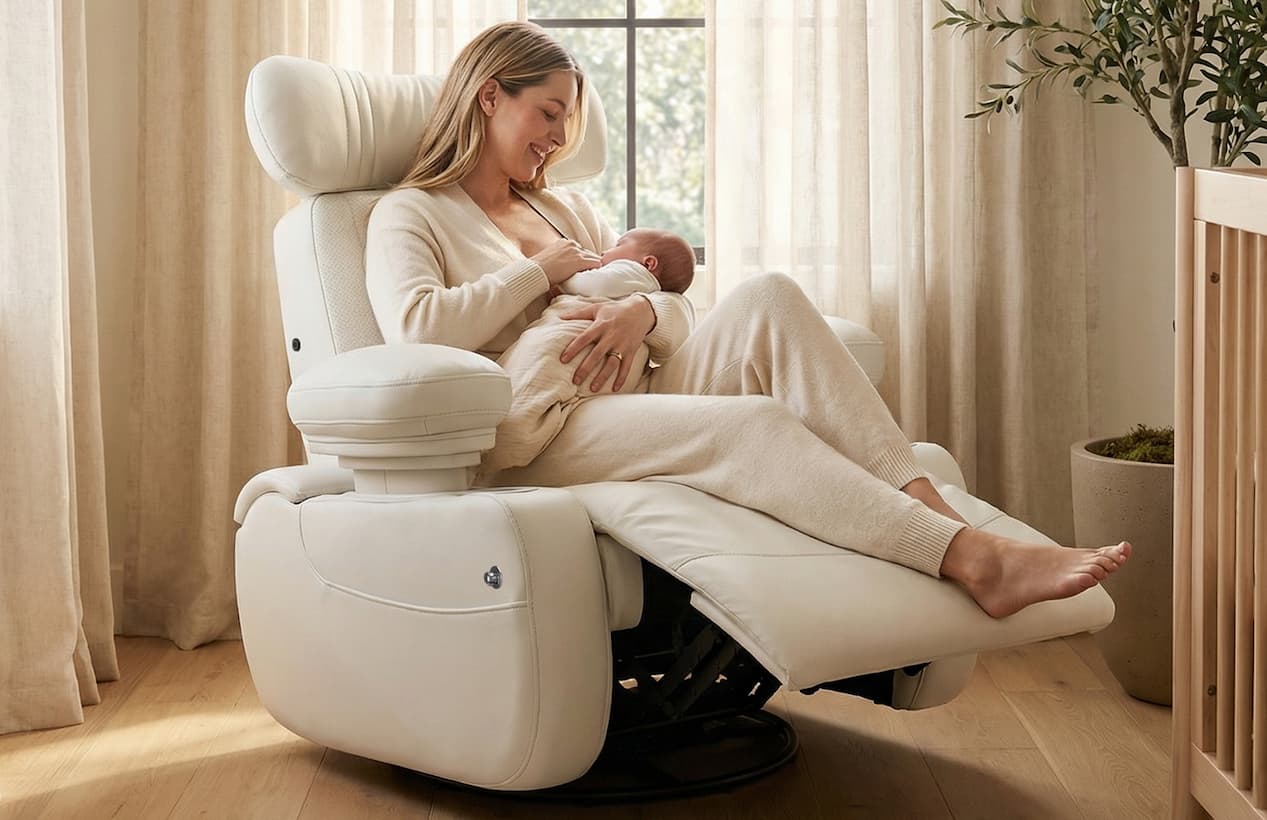 Dimensions of Lullapod Max Nursery Chair – MAMAZING