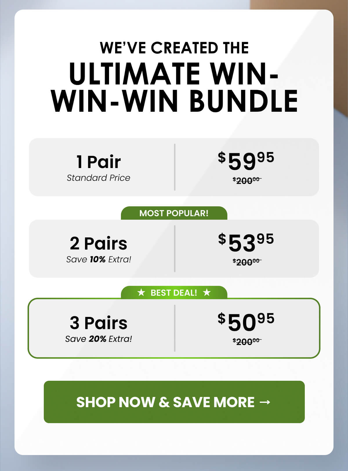 We’ve Created the Ultimate Win-Win-Win Bundle
