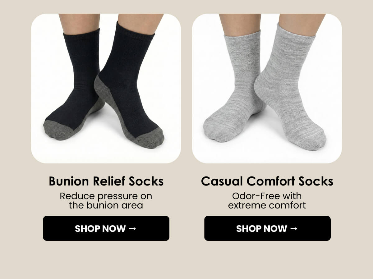 Bunion Relief Socks and Casual Comfort Socks