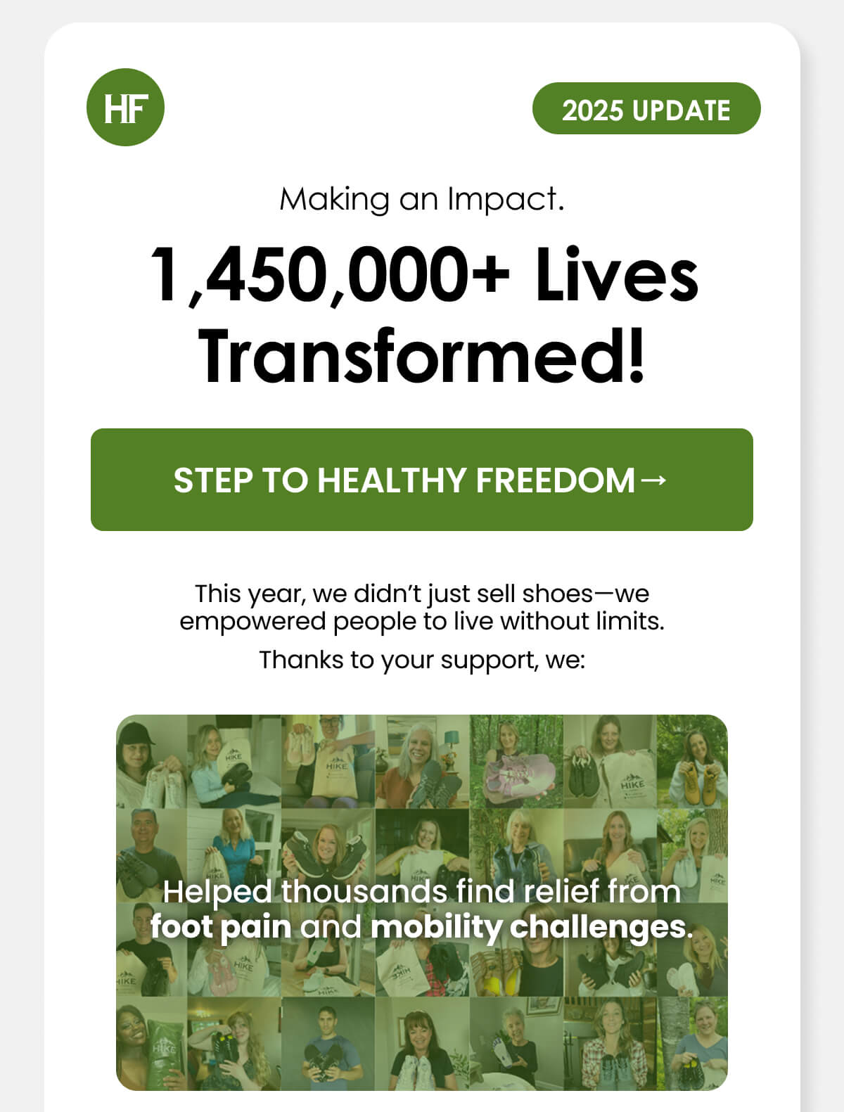 1,450,000+ Lives Transformed!