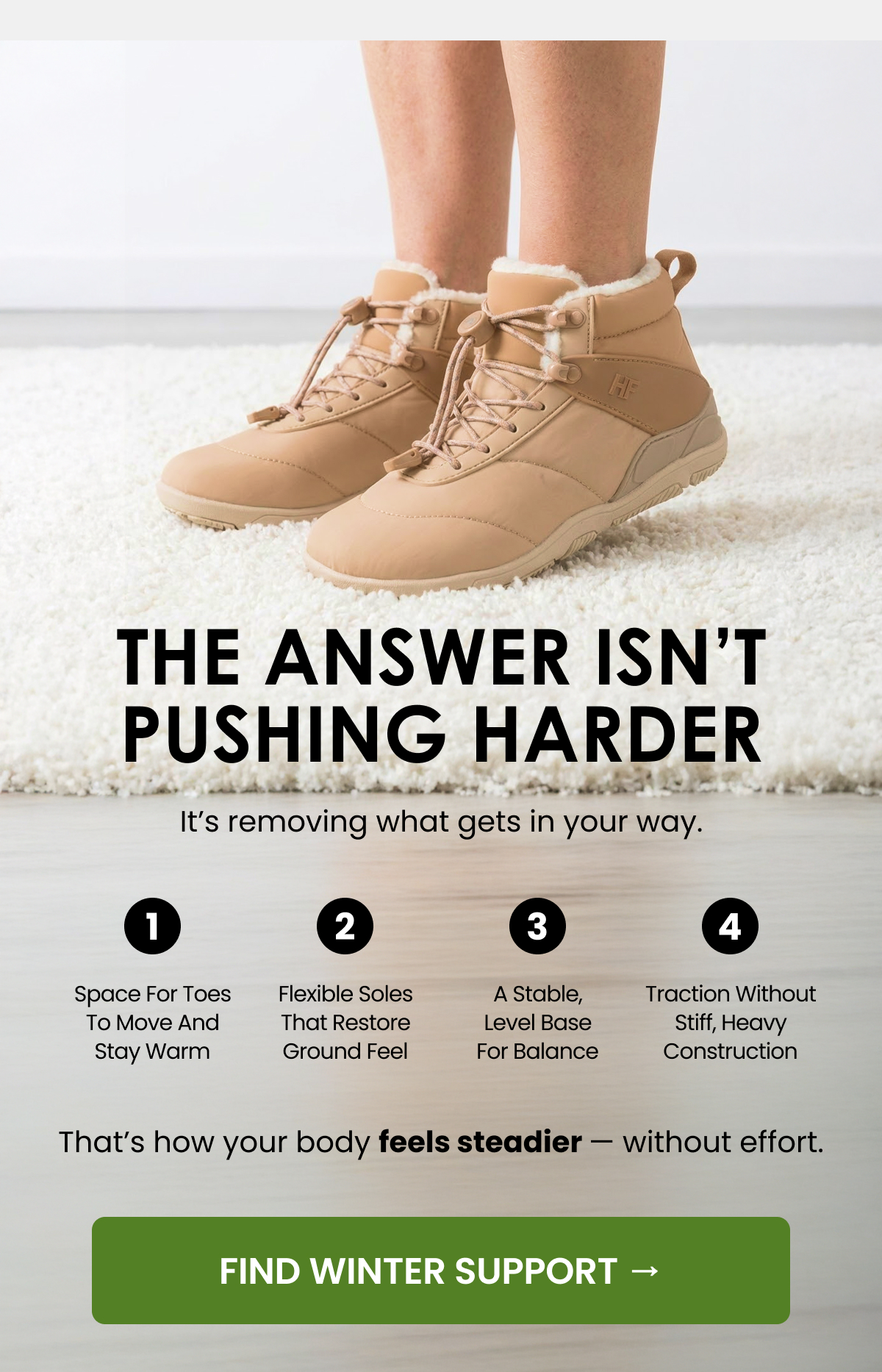 The Answer Isn’t Pushing Harder