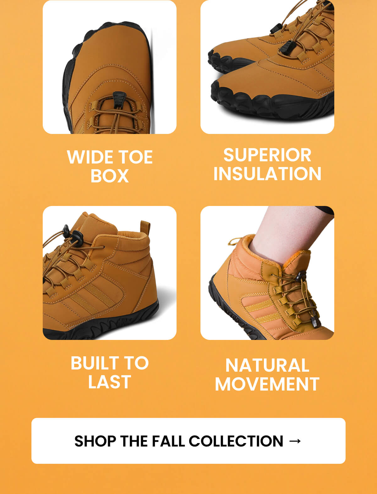 WIDE TOE BOX