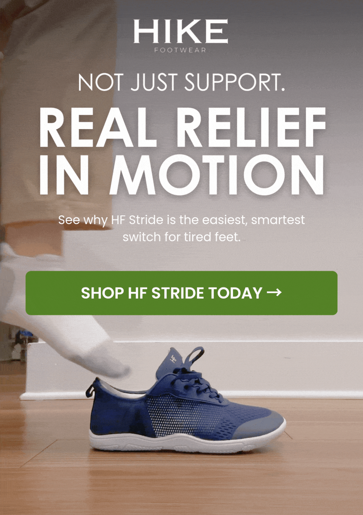 Real Relief in Motion