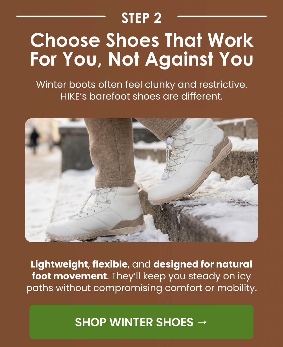 Choose shoes that work for you, not against you