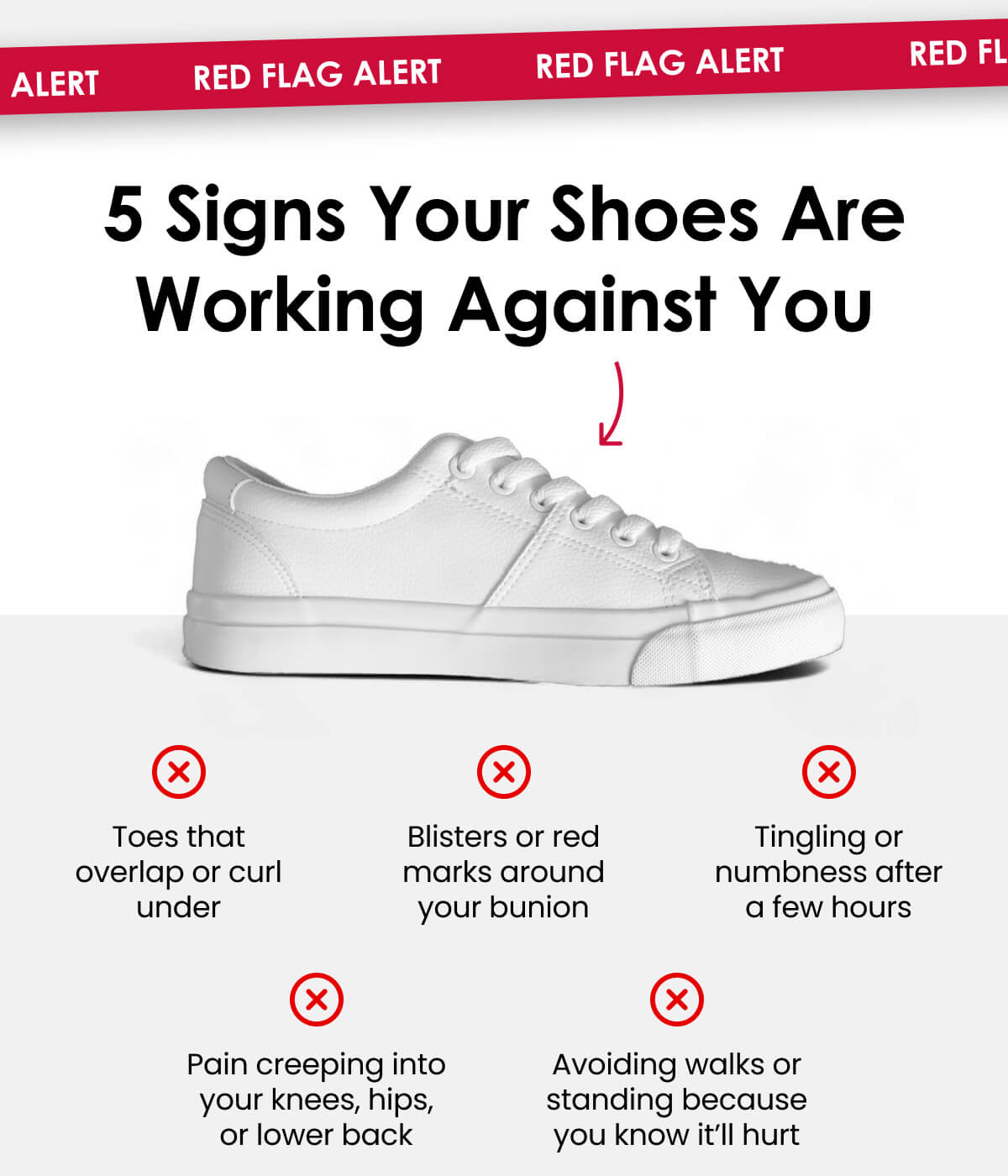 5 Signs Your Shoes Are Working Against You