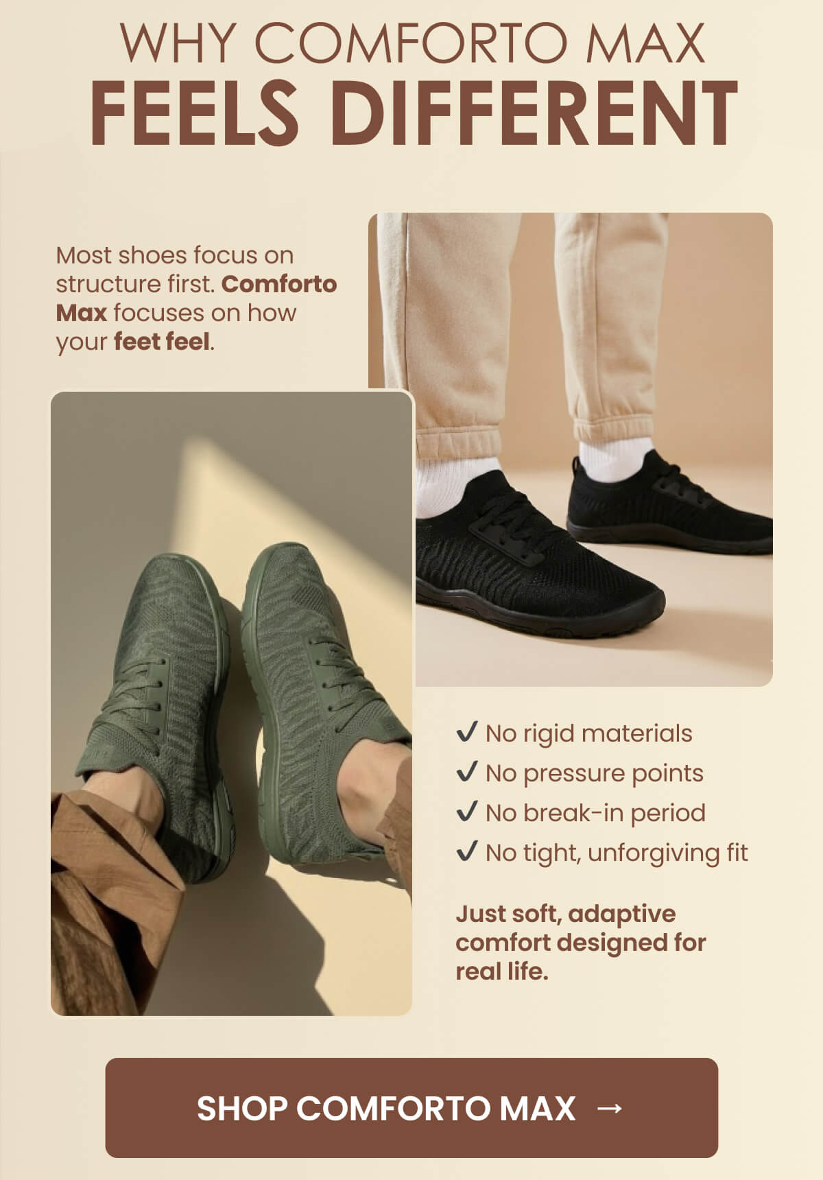 WHY COMFORTO MAX FEELS DIFFERENT