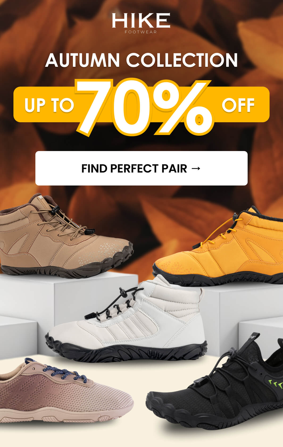 AUTUMN COLLECTION. up to 70% off 