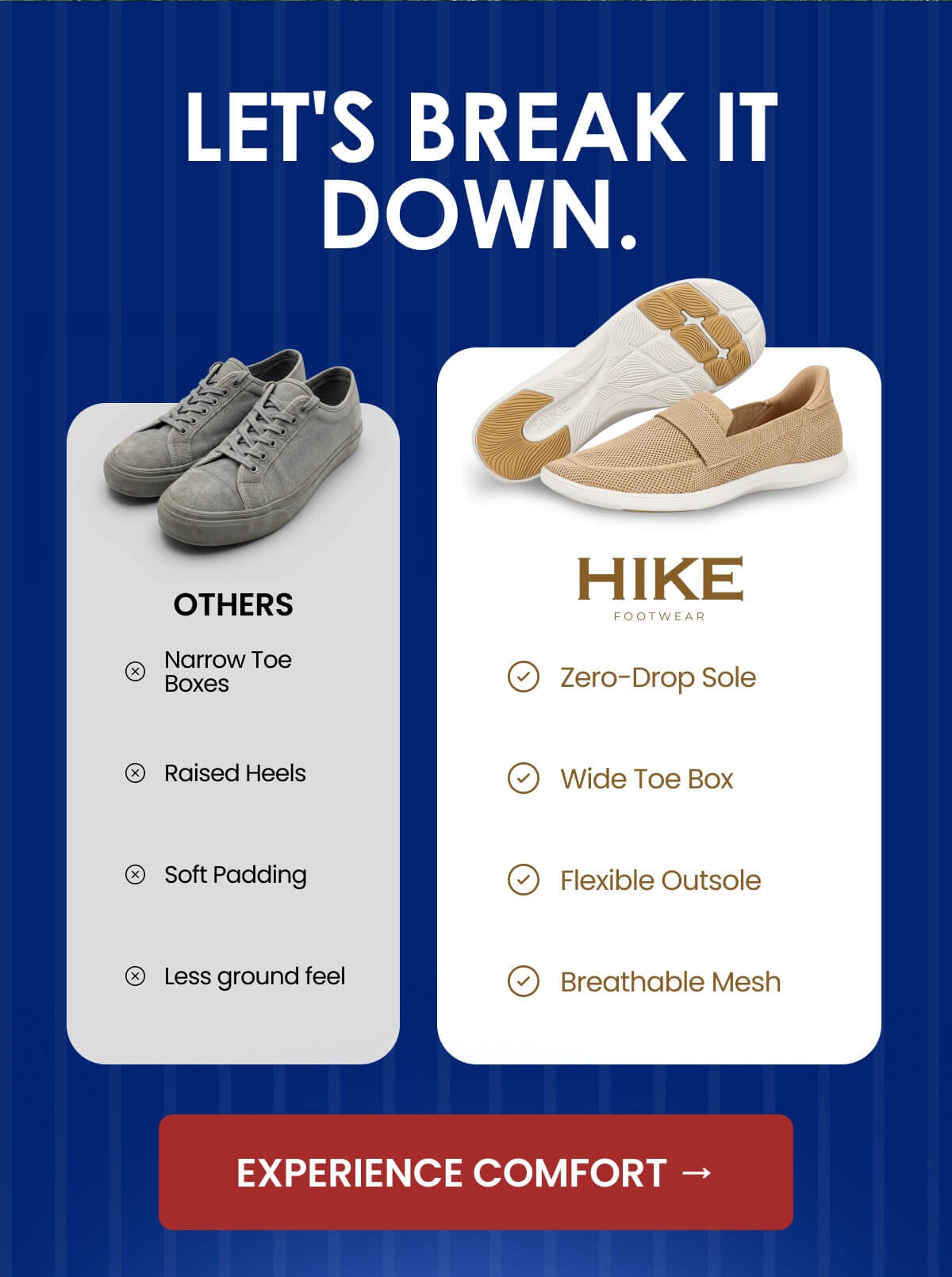 Your Freedom, Doubled — Buy 1, Get 1 this weekend only. Reclaim foot freedom