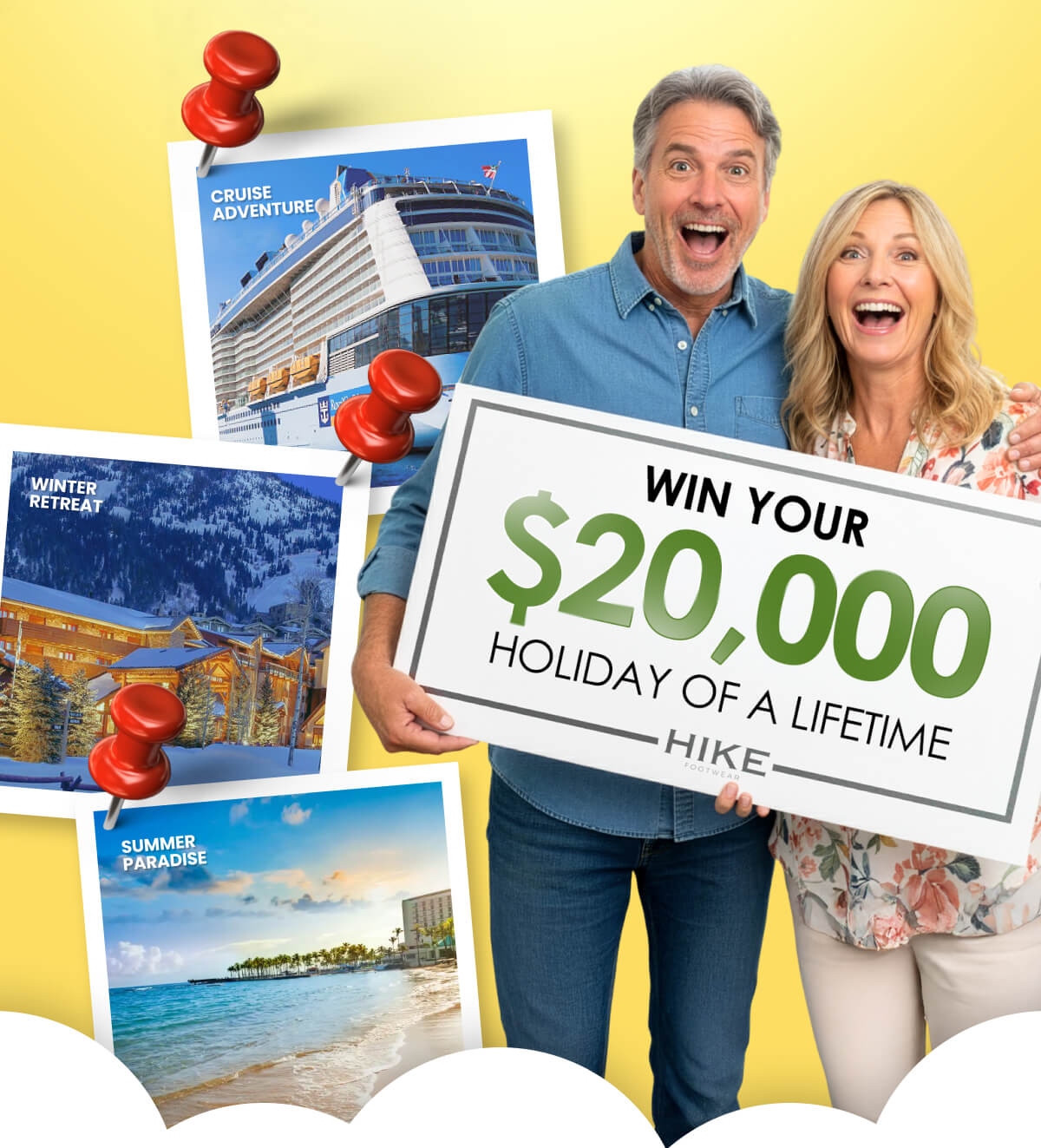 Win your $20,000 Holiday of a lifetime