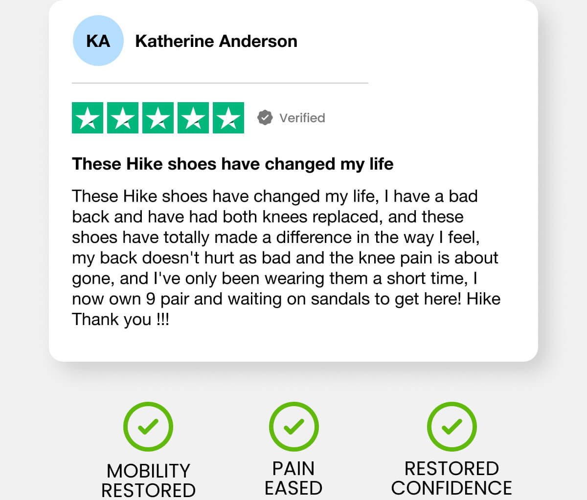 These Hike shoes have changed my life