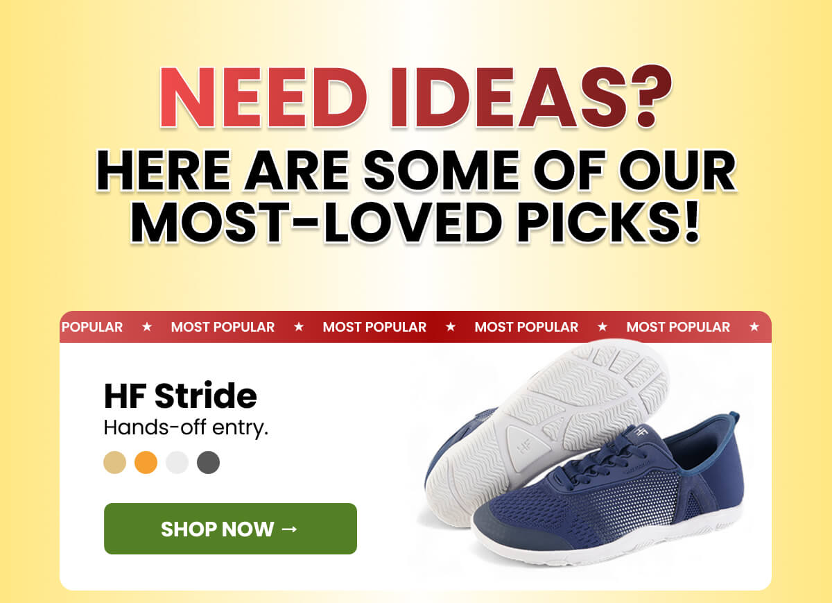 HF Stride: Hands-off entry.