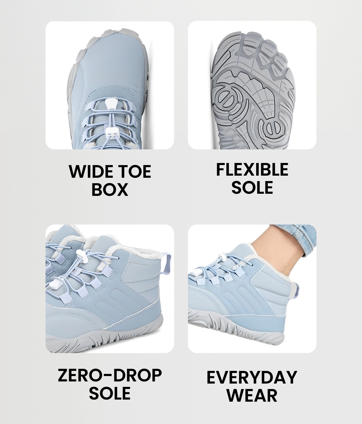 WIDE TOE BOX