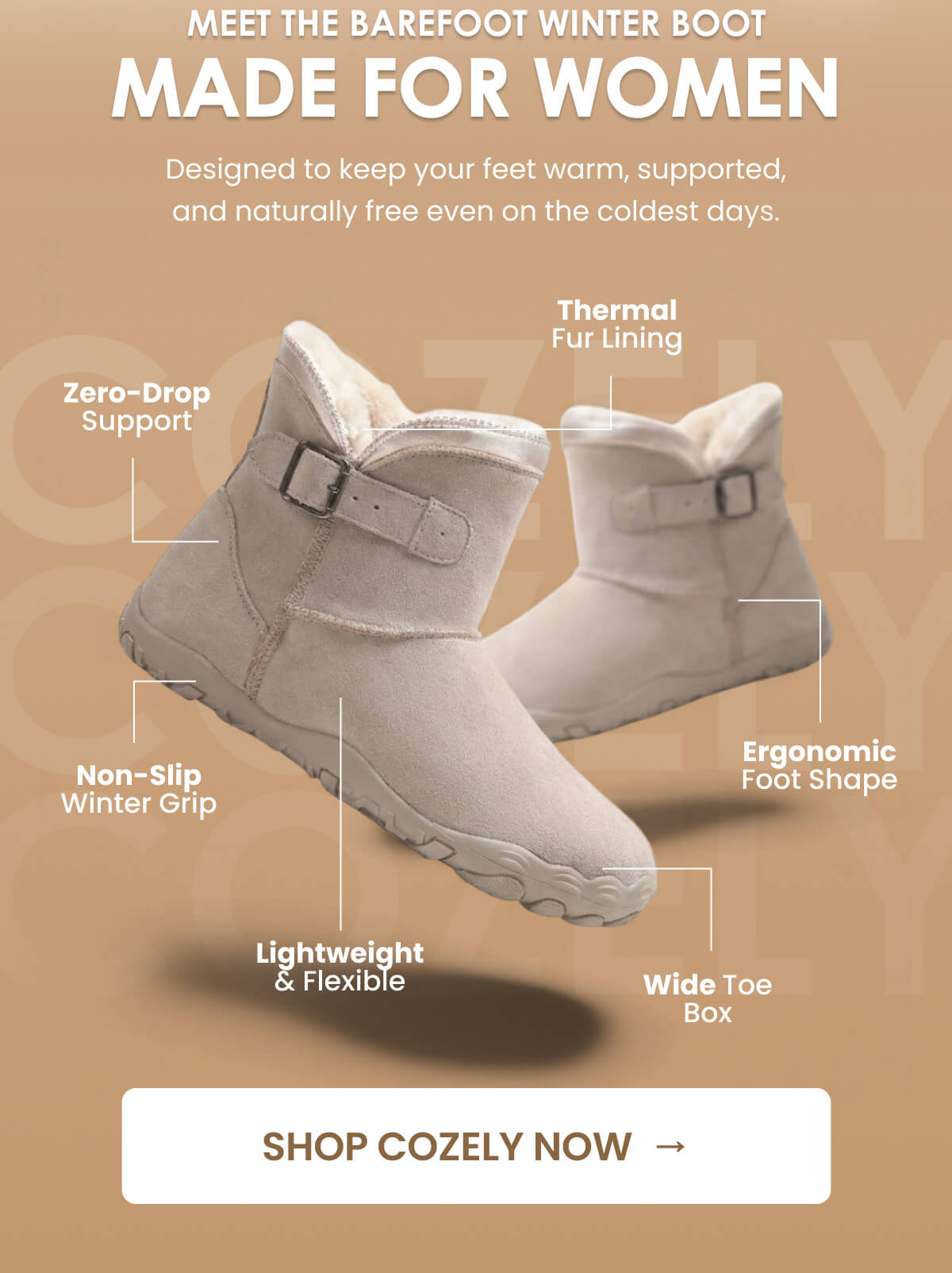 Meet the Barefoot Winter Boot Made for Women