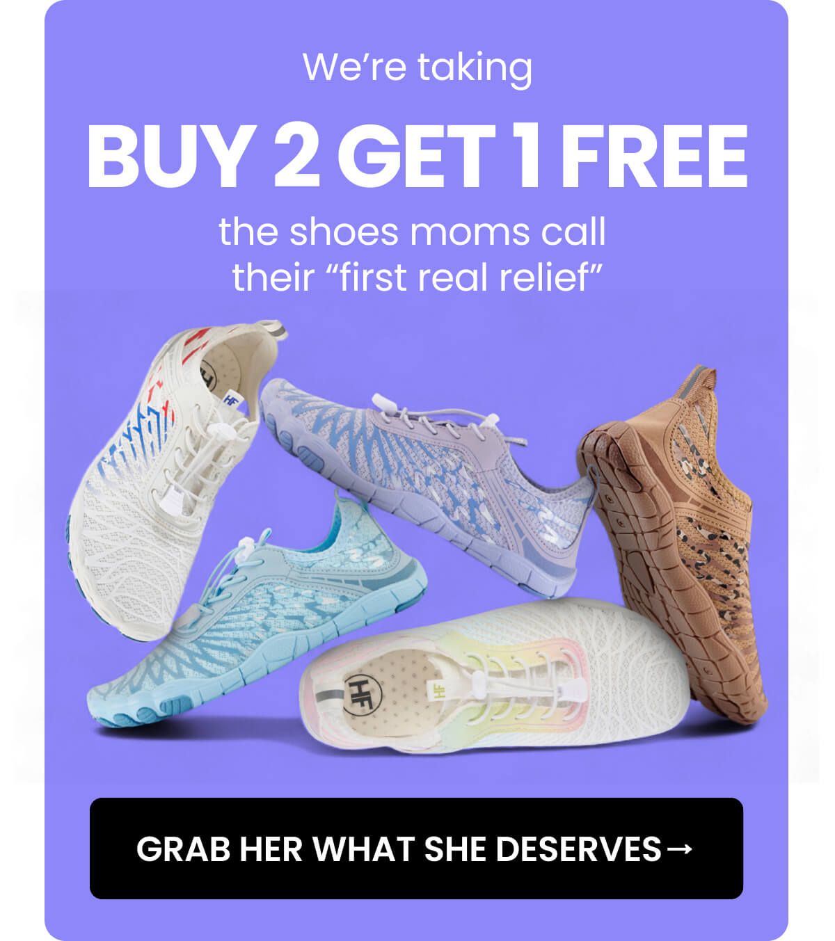 the shoes moms call their “first real relief.
