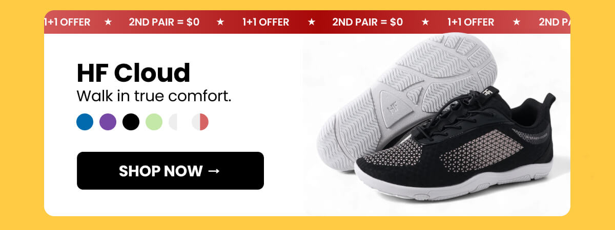 HF Cloud Walk in true comfort.