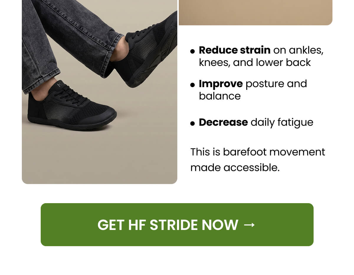 Reduce strain on ankles, knees, and lower back