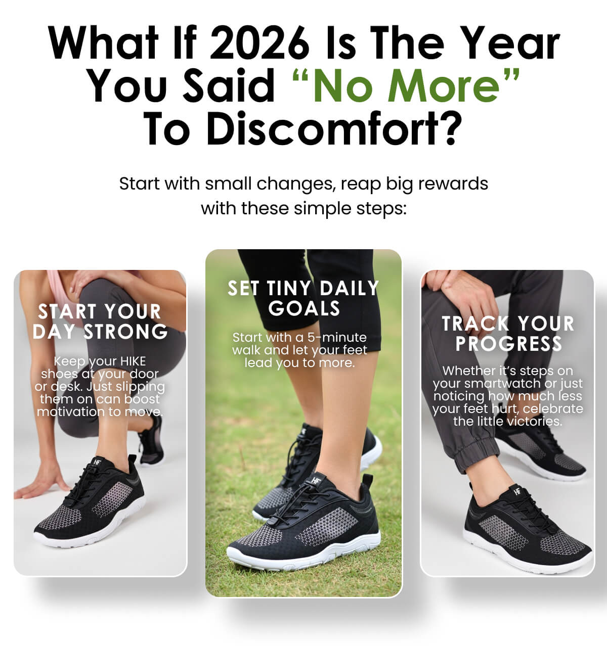 What if 2026 is the year you said “no more” to discomfort?