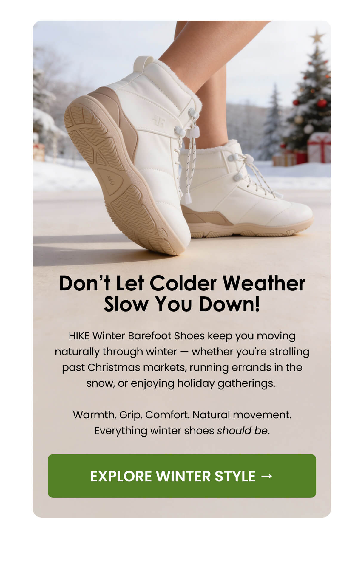 Don’t Let Colder Weather Slow You Down!