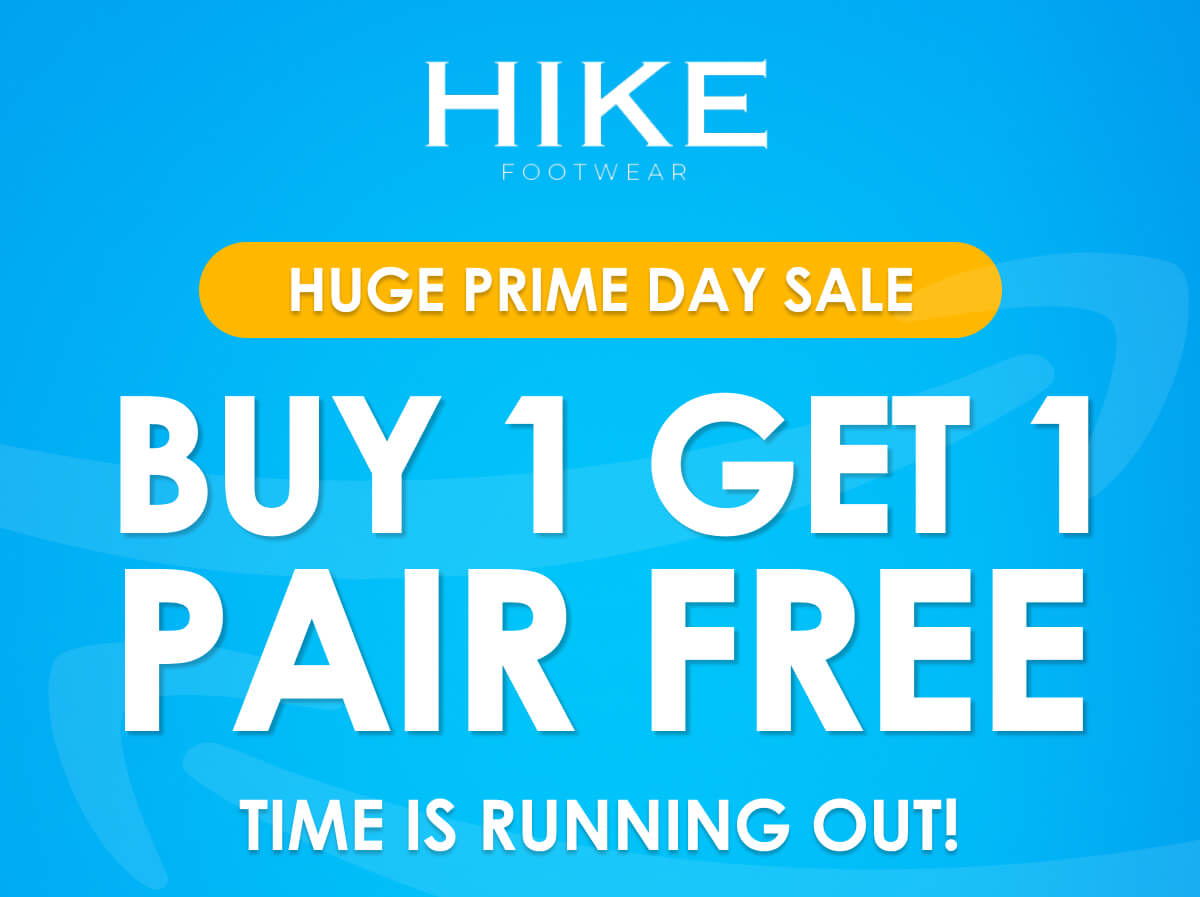 Huge Prime Day Sale. Buy 1 Get 1 free shoes, because you deserve it