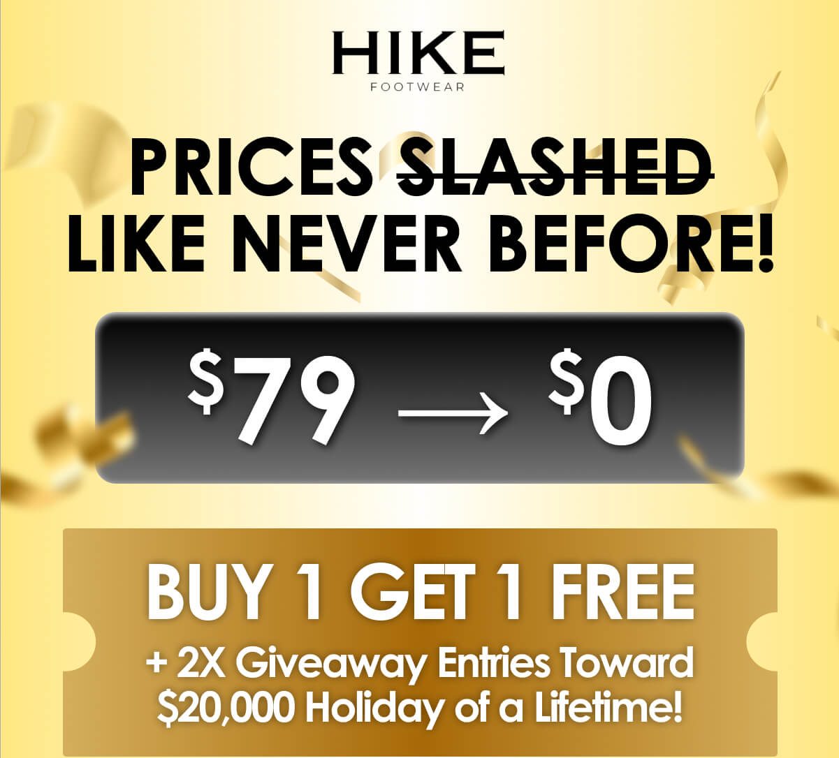 PRICES SLASHED LIKE NEVER BEFORE!