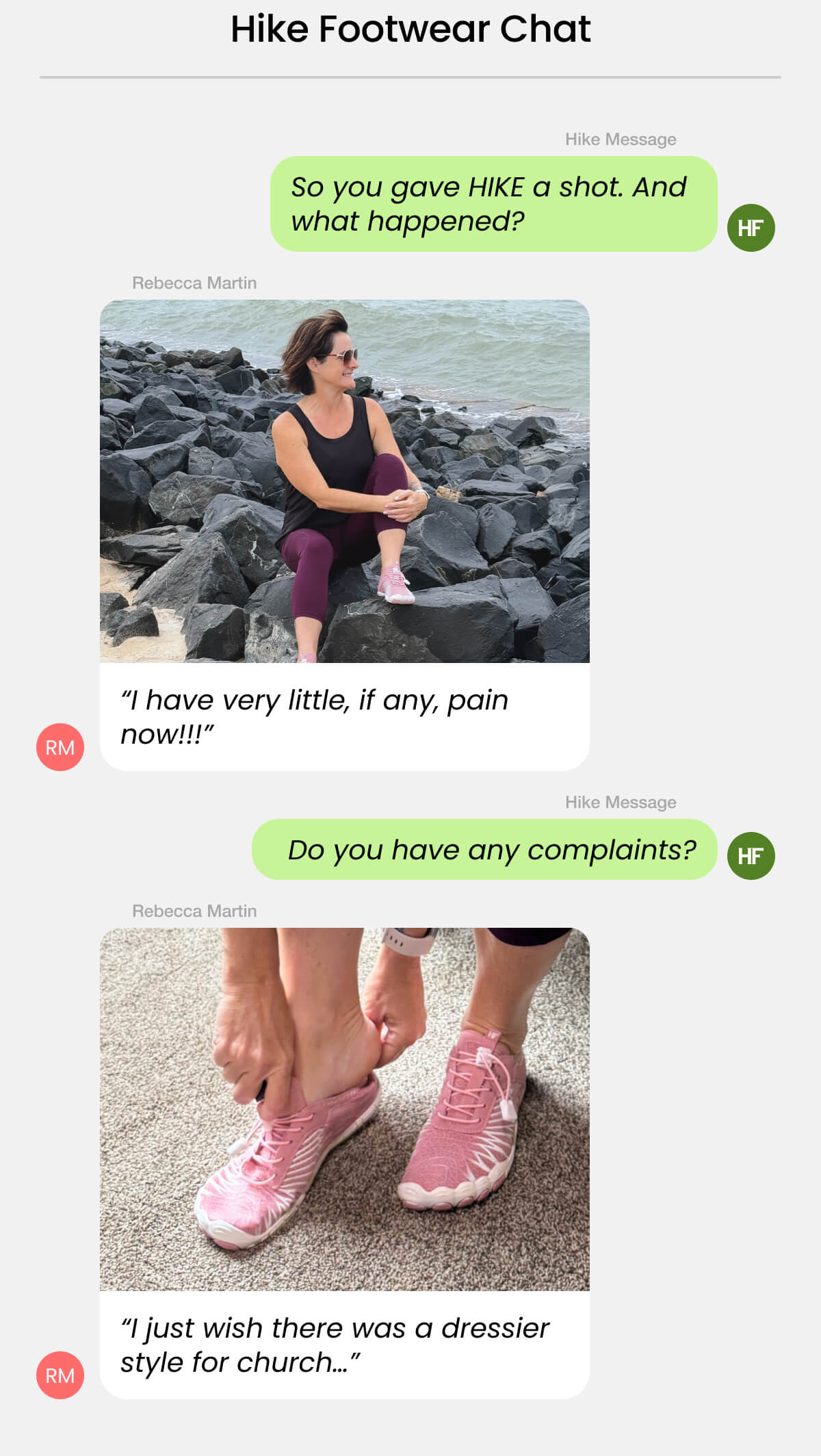 Hike Footwear Chat