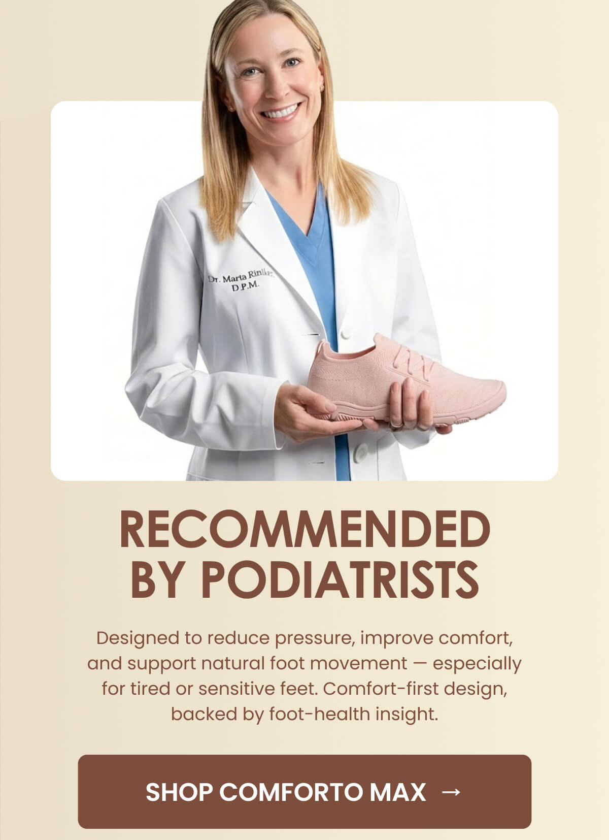 RECOMMENDED BY PODIATRISTS