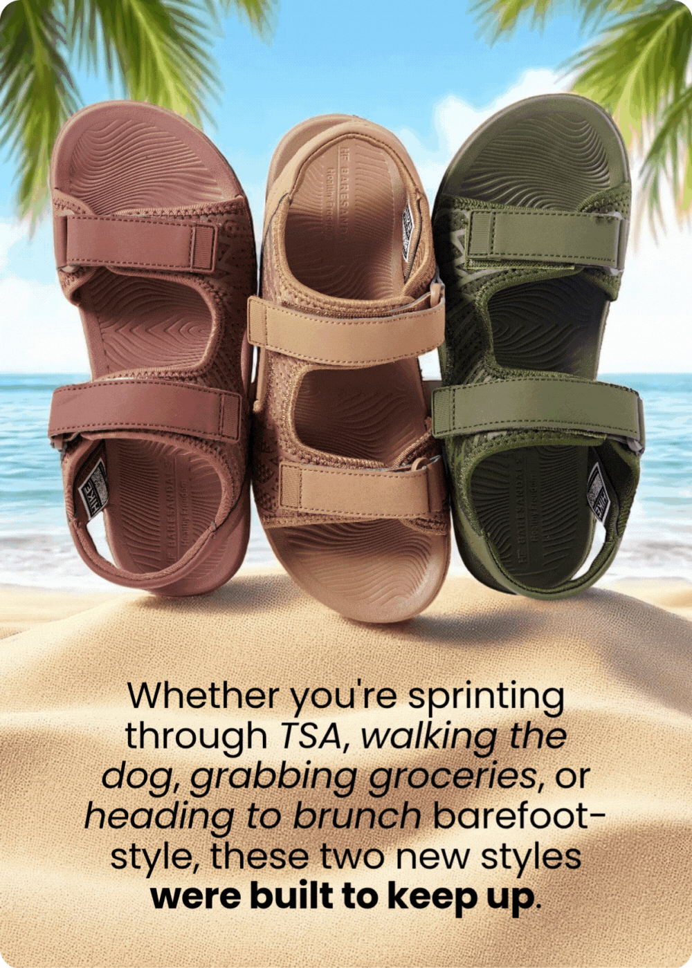 Built for summer errands, city strolls, beach days, brunch lines, TSA scans, and those "I just need to feel human again" walks.