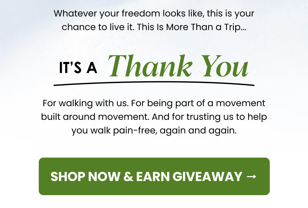 SHOP NOW & EARN GIVEAWAY