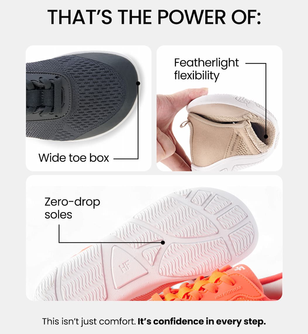 This isn't just comfort. It's confidence in every step.
