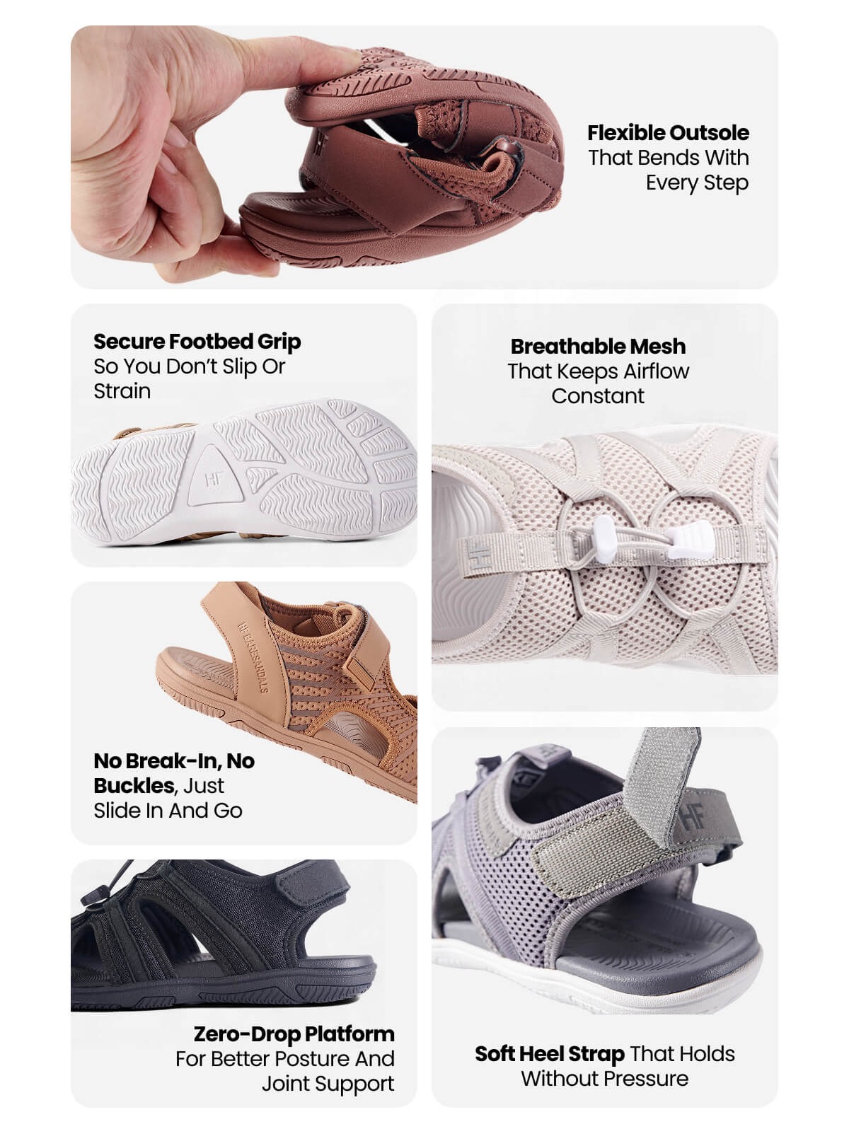 Zero-Drop Sole