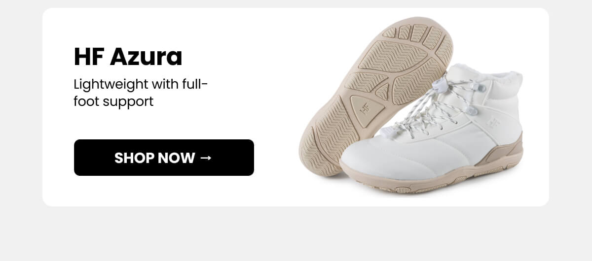 HF Azura: Lightweight with full- foot support