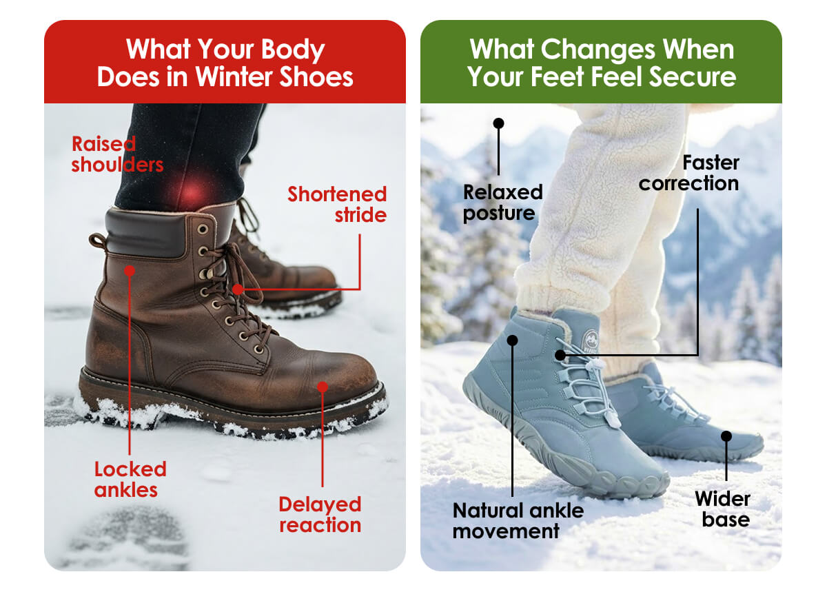 What Changes When Your Feet Feel Secure