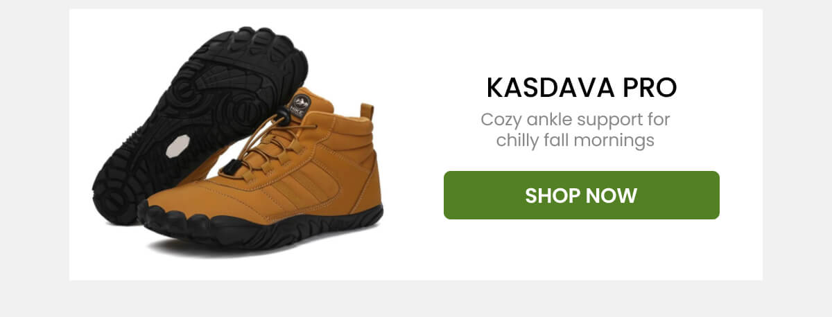 KASDAVA PRO Cozy ankle support for chilly fall mornings.