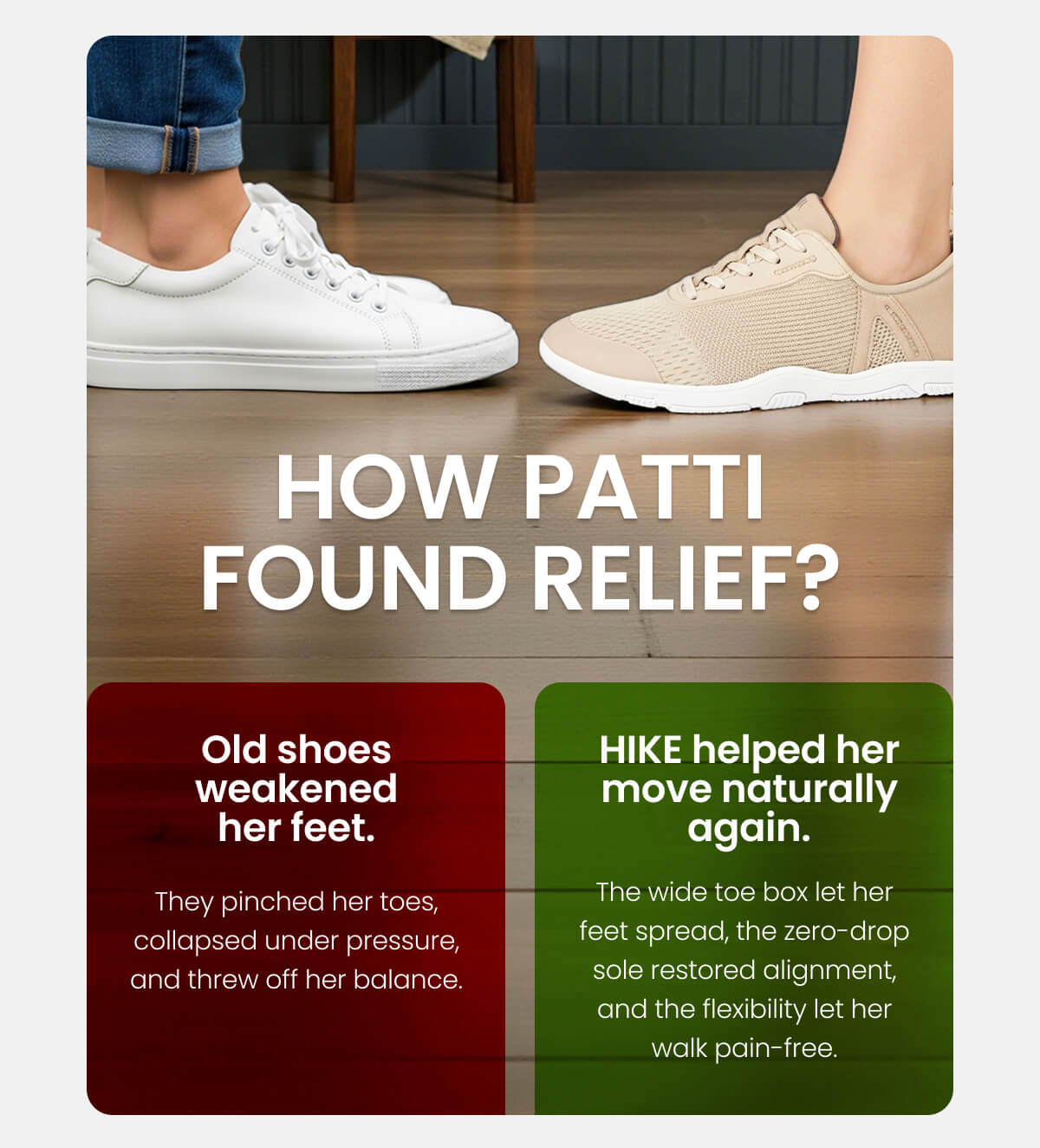 HOW PATTI FOUND RELIEF?