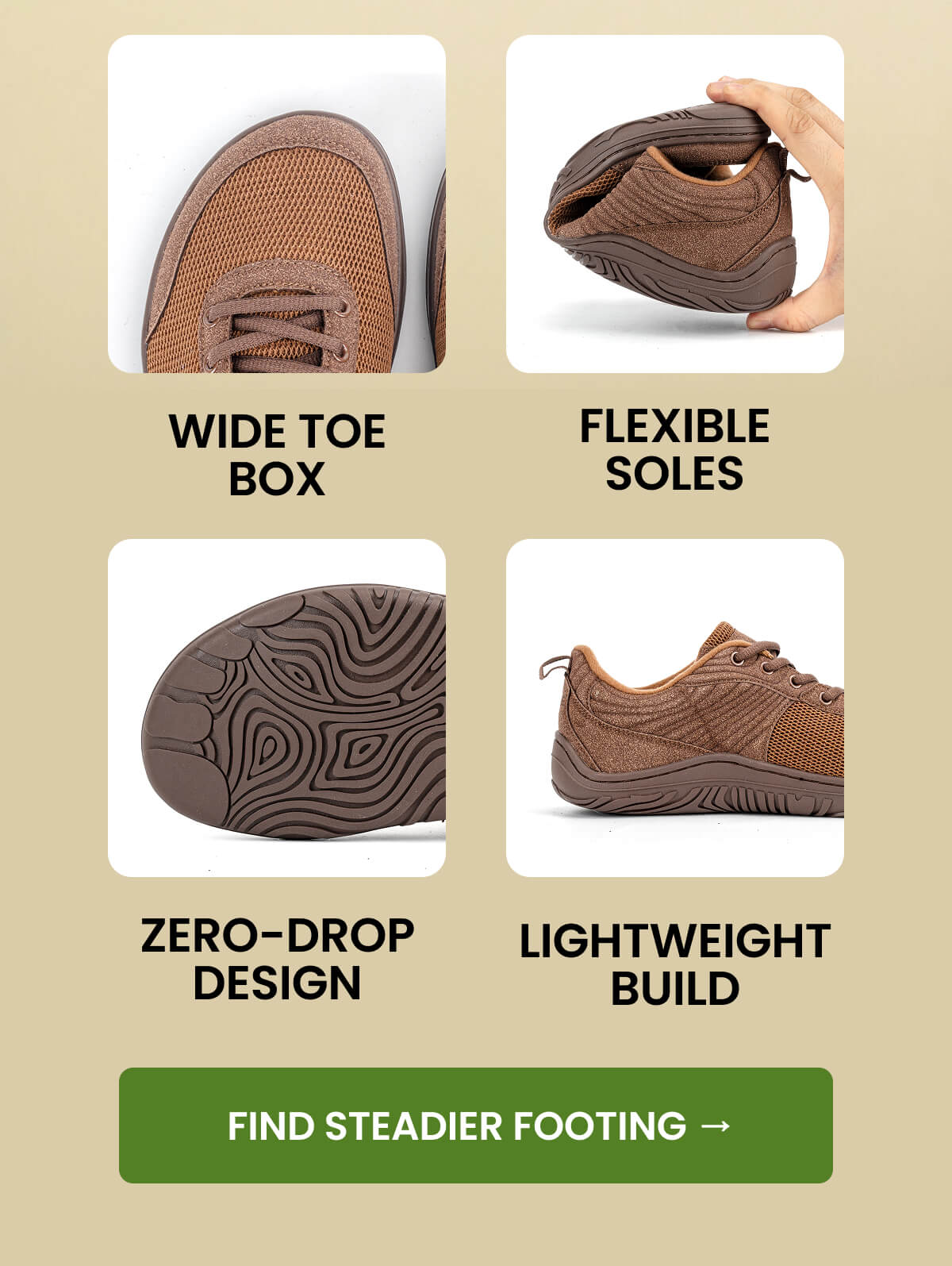 FIND STEADIER FOOTING →