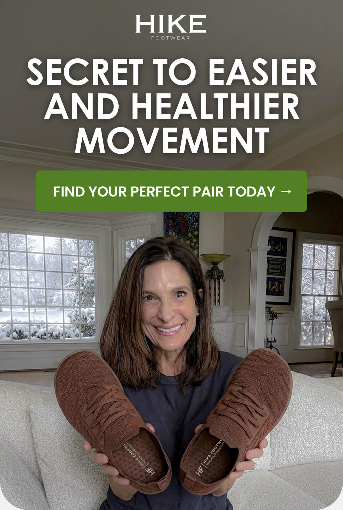 ""I have totally flat feet...and these shoes changed my life.""