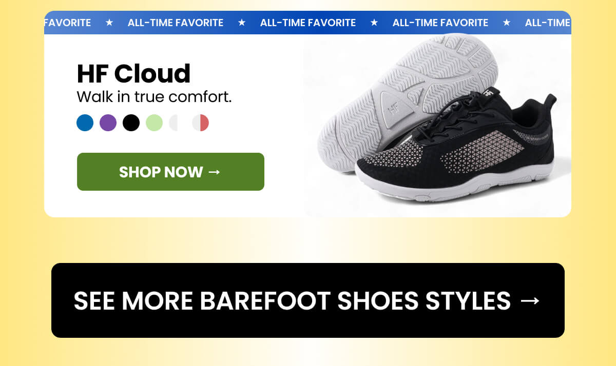 HF Cloud: Walk in true comfort.