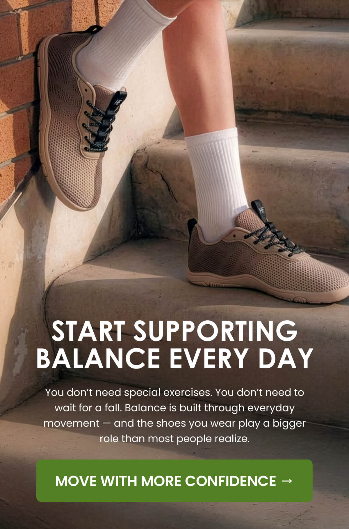 START SUPPORTING BALANCE EVERY DAY