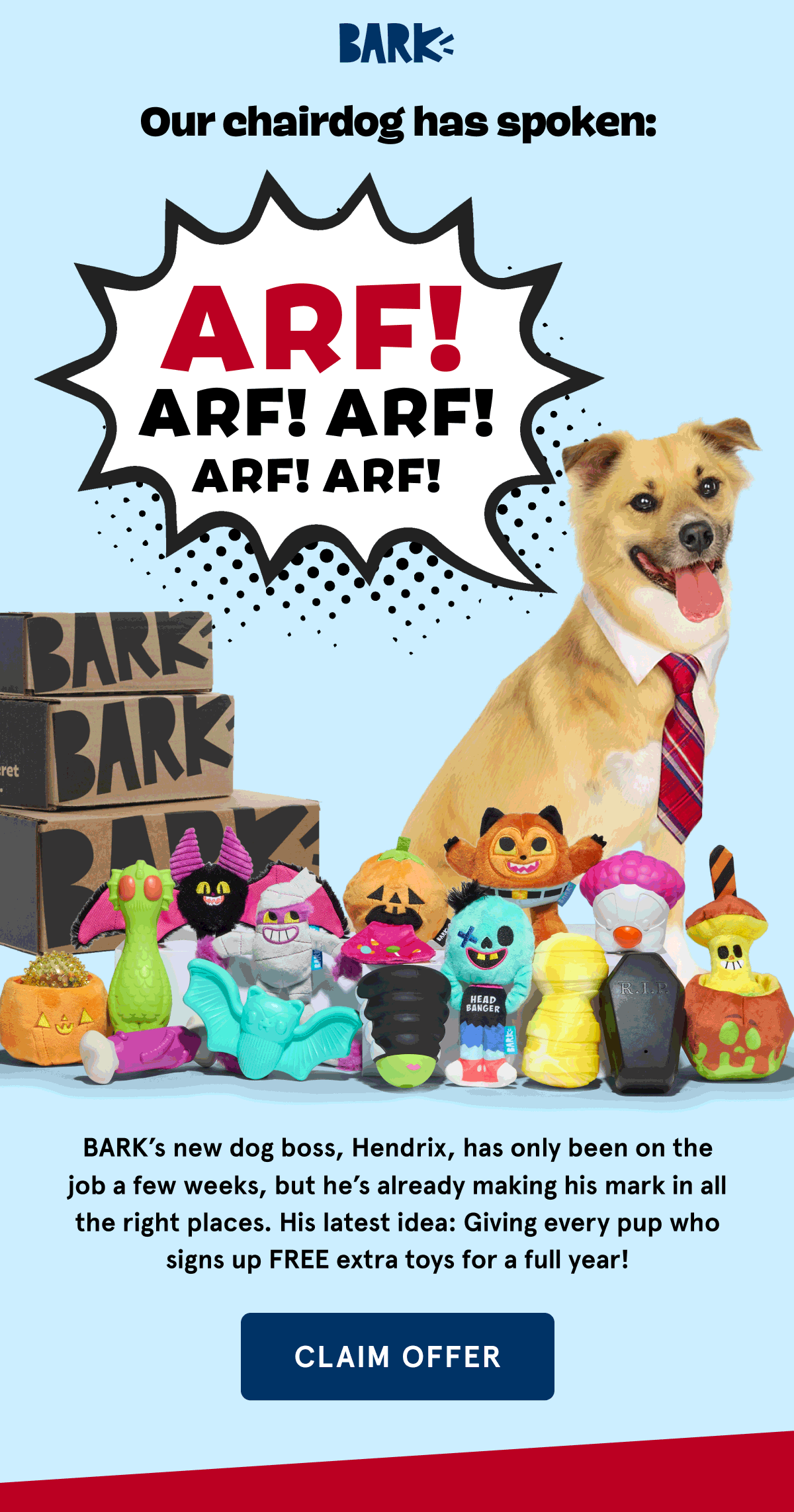 free toy for a year