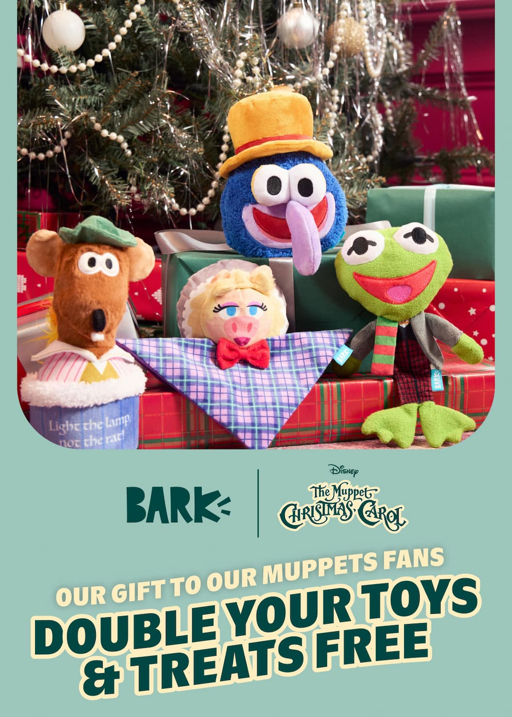 double the muppets toys and treats