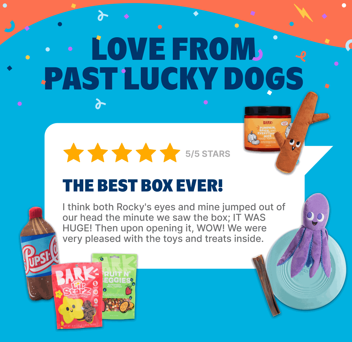 Love from past lucky dogs