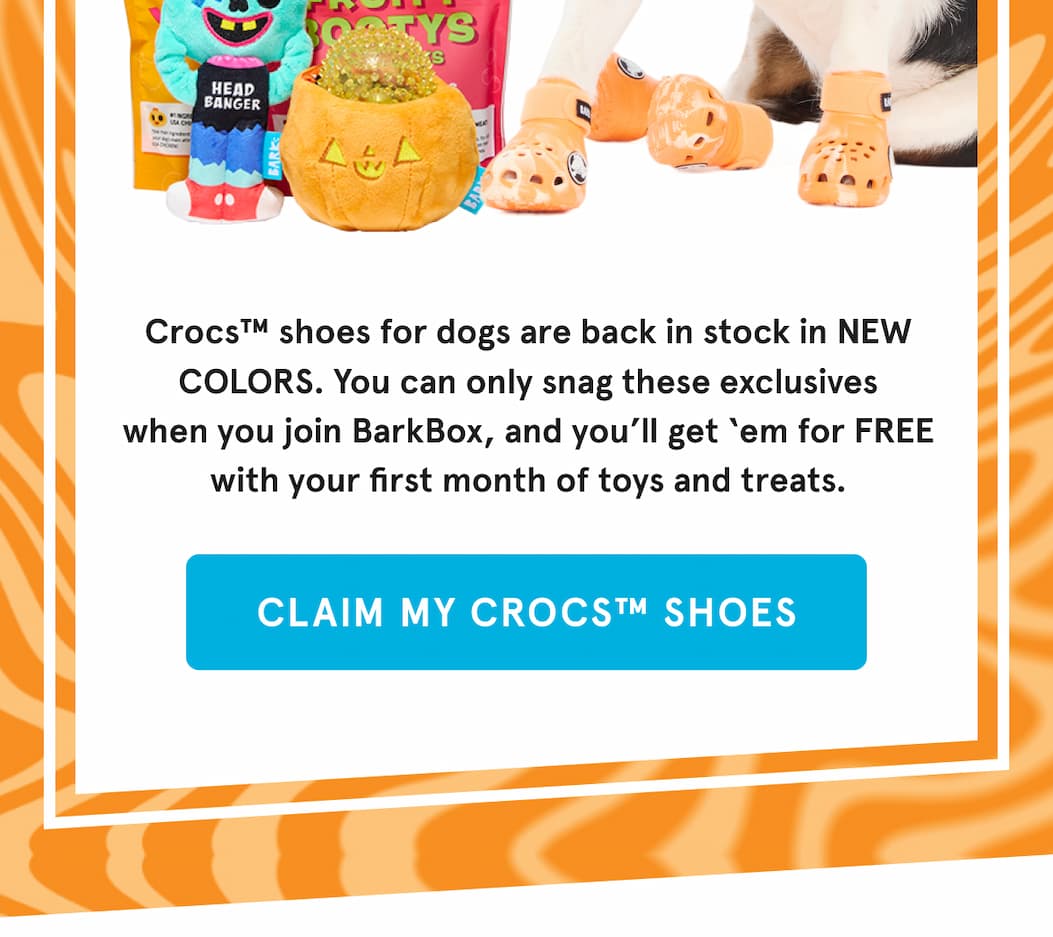 claim my crocs CTA
