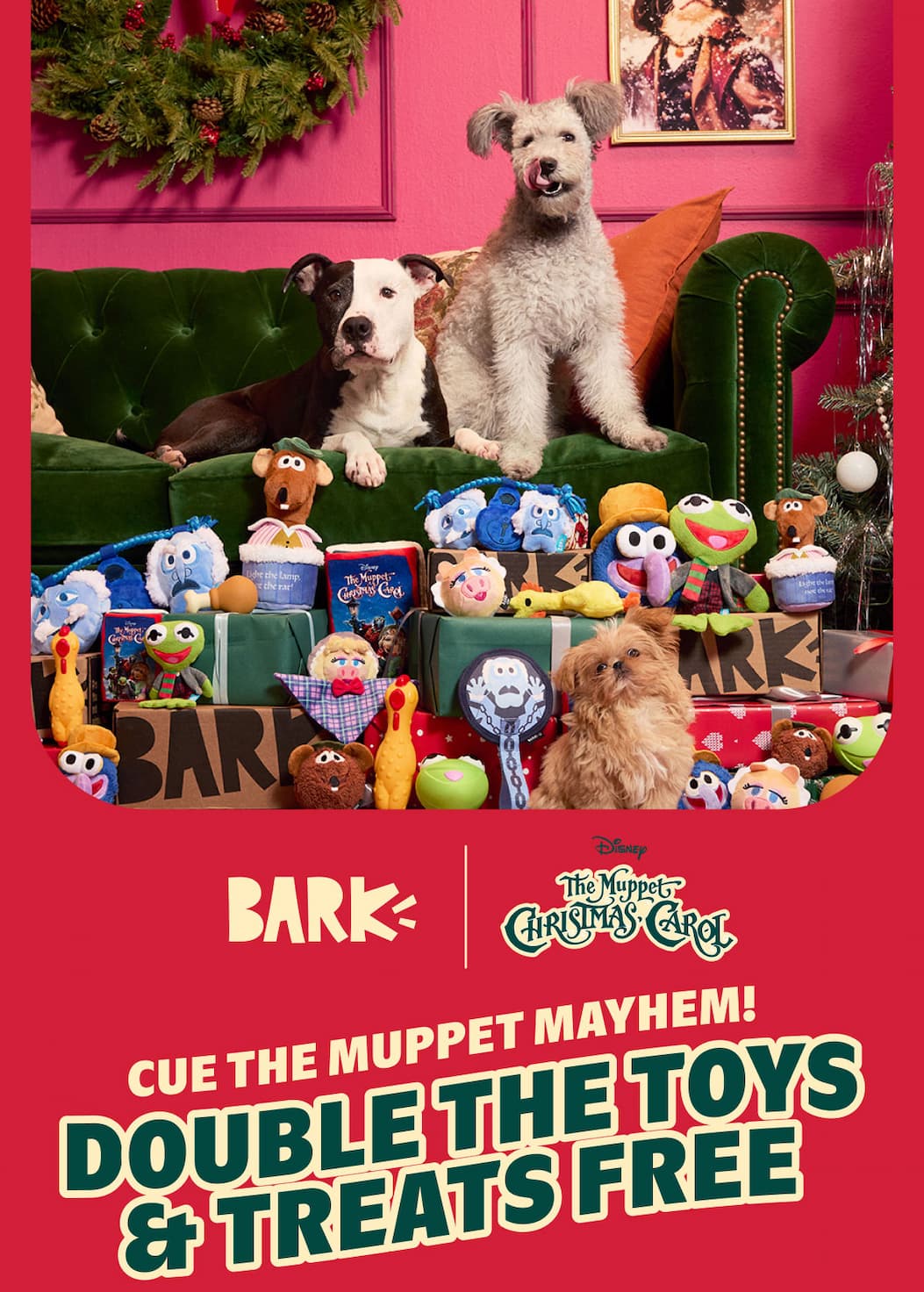 double the muppets toys and treats