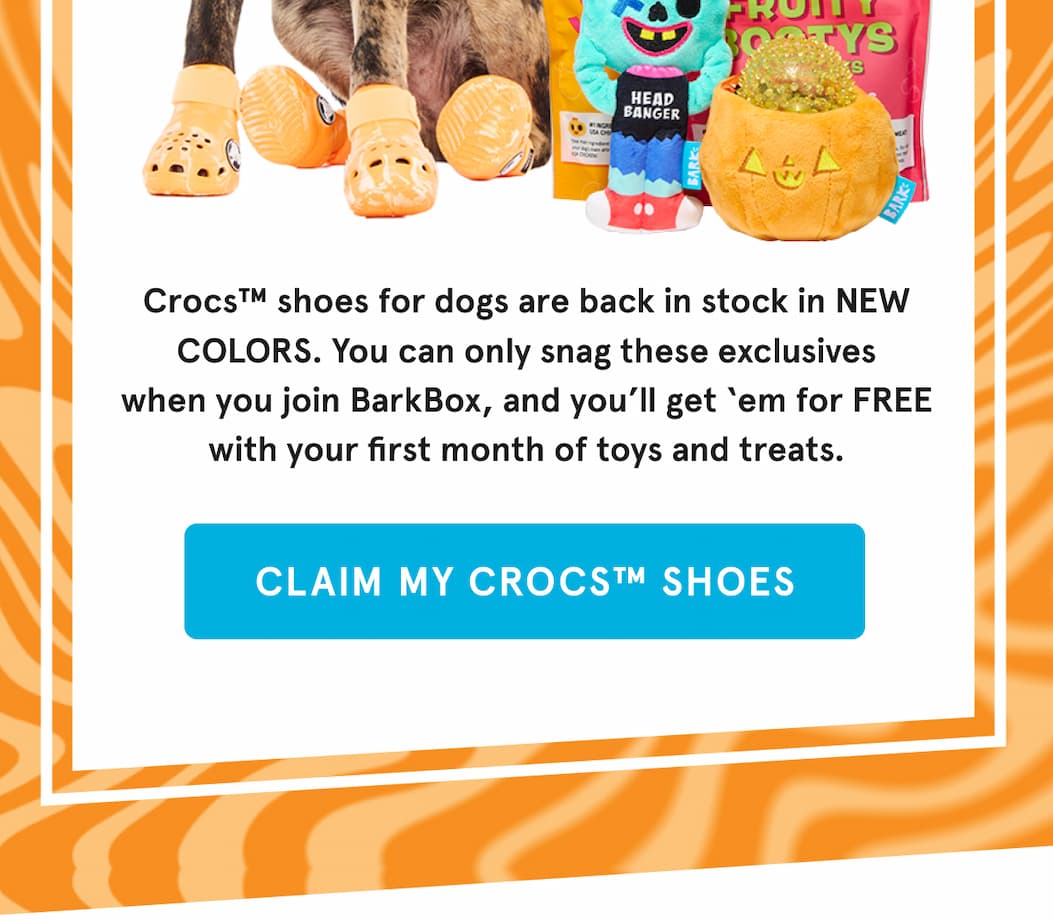 claim my crocs CTA