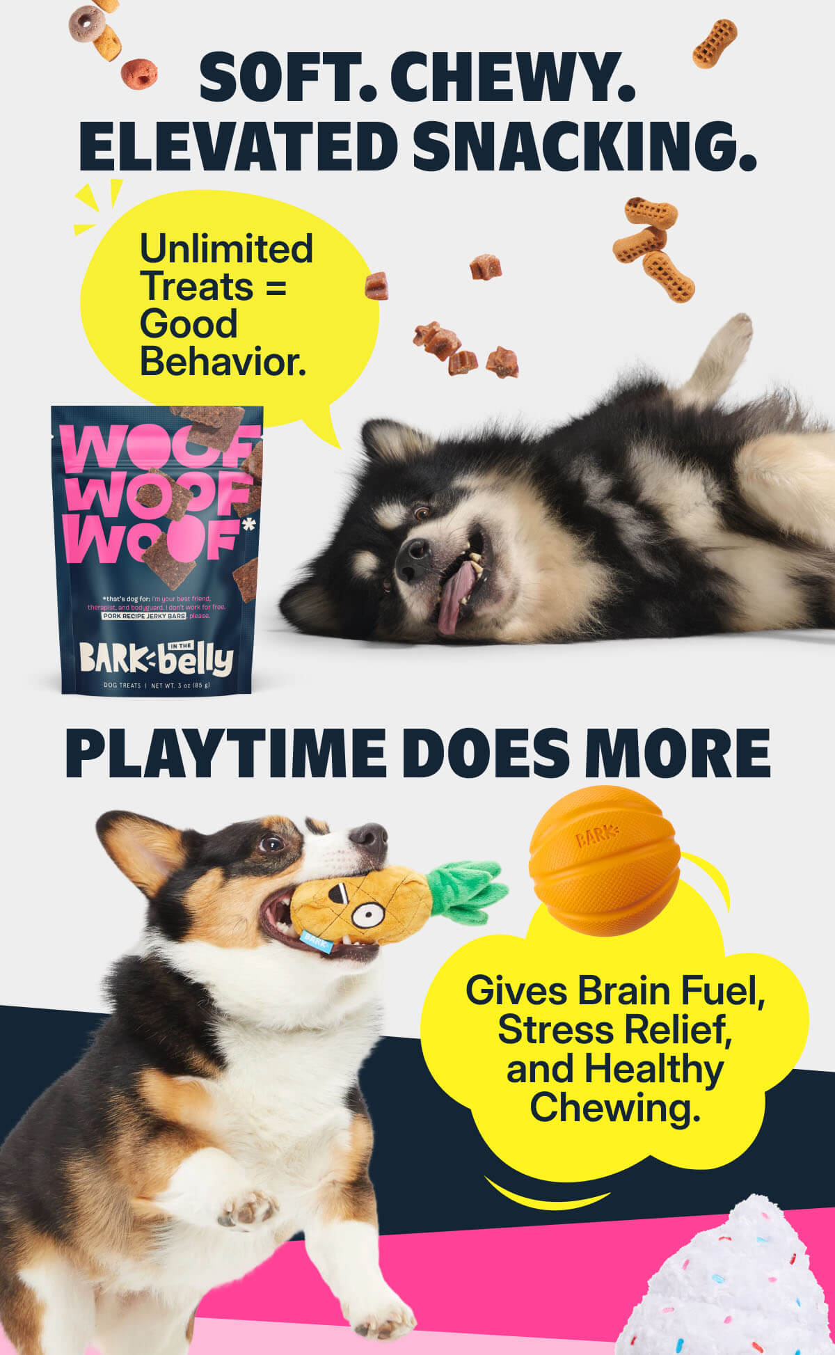 Soft. Chewy. Elevated Snacking.