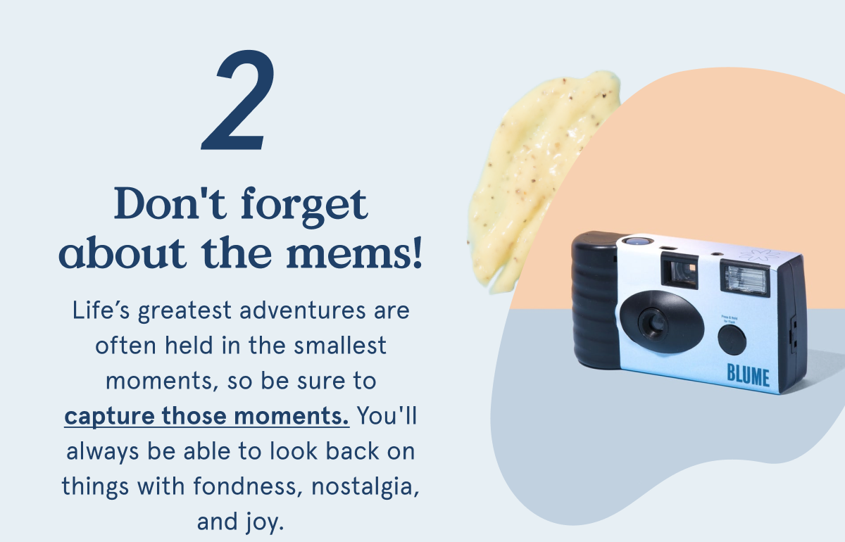Don't forget about the mems!