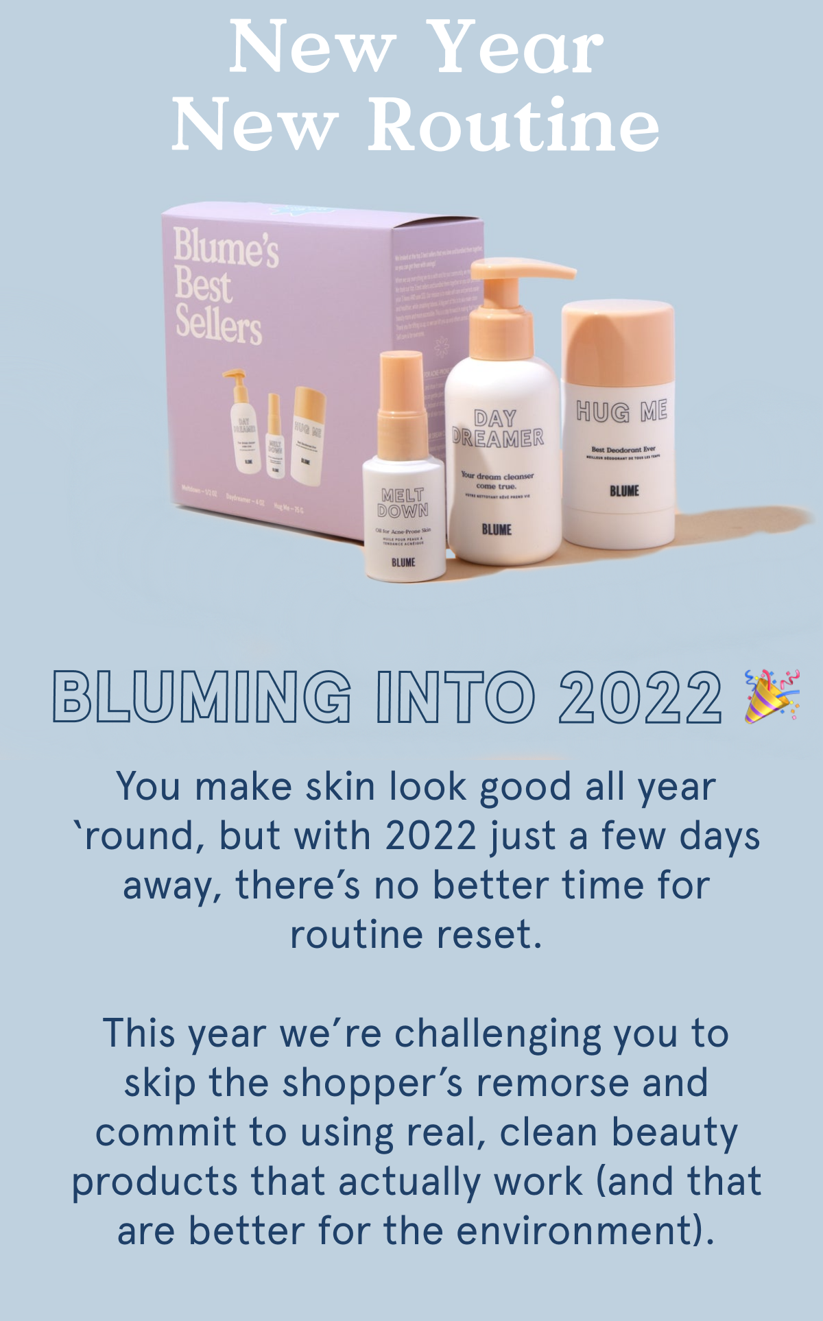 Bluming into 2022